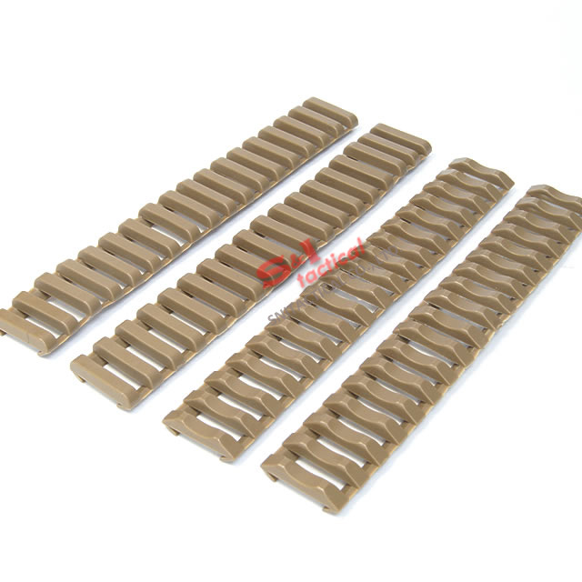 Ladder 18 Slots Low Profile Rail Covers 4pcs/pack For AR15/M4